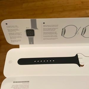 Apple Black Sport Band M/L